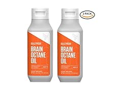 Bulletproof Brain Octane MCT Oil, (2-Pack of 16oz)