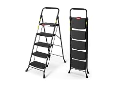 HBTower 5 Step Ladder Anti-Slip Pedal