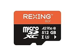 RexingUSA 512GB MicroSD Card - 512GB