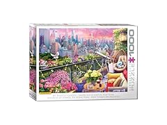 NY Rooftop Garden 1000 Piece Puzzle