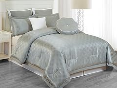 Winston 7pc Oversized Comforter Set - Grey