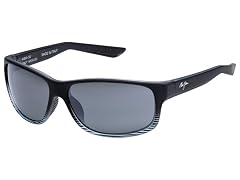 Maui Jim Unisex Kaiwi Channel Polarized Wrap Sunglasses