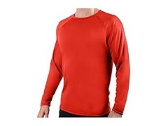 Kanu Men's (XXL) Red L/S Rashguard