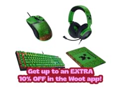 Razer Minecraft Gaming Bundle (Open Box)