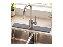 OGGI Diatomite Faucet Mat for Kitchen Sink