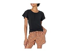 Amazon Essentials Women (L) Classic T-shirt Black