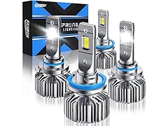 FAHREN LED Headlight Bulb Combo 6500K 4pk Cool Whit