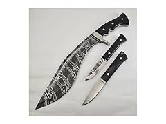 Vetus Kukri Knife Set Fixed Blade Kukri 12"