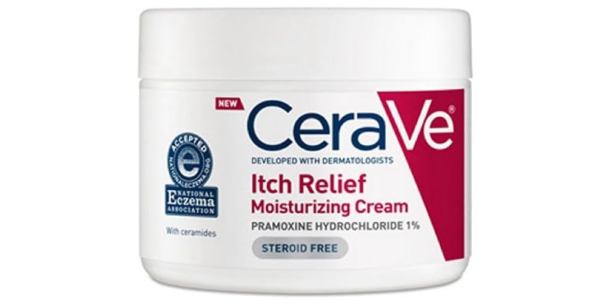 (3-Pk) Cerave Itch Relief Moisturizing Cream 12oz