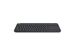 Logitech 920007119 Wireless Touch Keyboard K400 Plus, Black