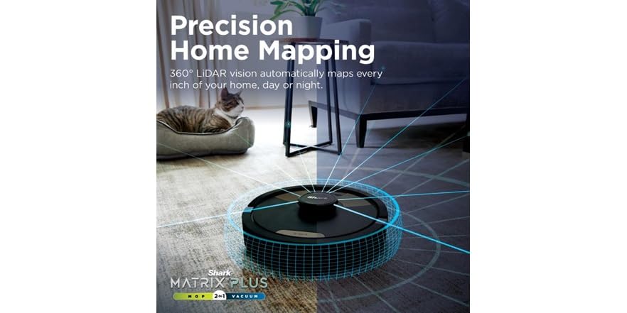 SHARK Matrix Plus Robot Vacuum & Mop
