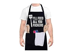 JALEBRO Funny Adjustable Apron