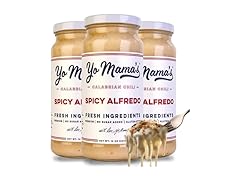 (6 Pack) Yo Mama's Alfredo Sauce - Spicy