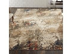 Theory Abstract Area Rug
