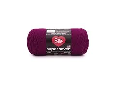 Red Heart Super Saver Yarn, Mulberry