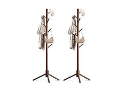 Aliphon Wooden Coat Rack Stand, 2-Pack