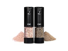 Electric Salt And Pepper Grinder Set