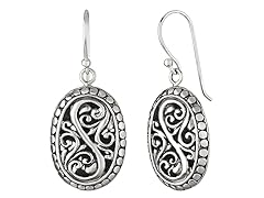Swirl Plate Earrings