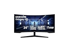 (NEW) Samsung 34' Odyssey G5 Ultra-Wide Gaming Monitor with Curved Screen