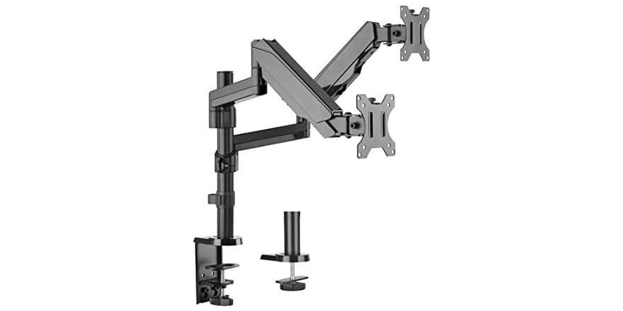 TechOrbits Double Monitor Mount Stand