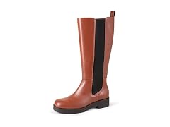 Amazon Essentials Women Gusset Boot Square Heel
