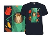 Owl In Autumn