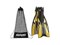 Phantom Aquatics Snorkel Fin (Yellow, s/m)