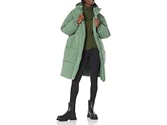 Amazon Essentials Women Oversized Long Hooded Insulated Puffer
