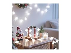 Lakumu Star String Lights Battery Operated, LED