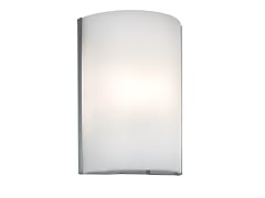 1-Light Frosted Glass ADA Wall Sconce