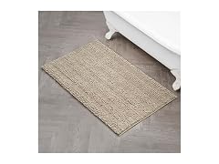 Laura Ashley Astor Chenille Mat Linen