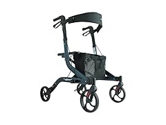 Aluminum Rollator Navy 300 lbs