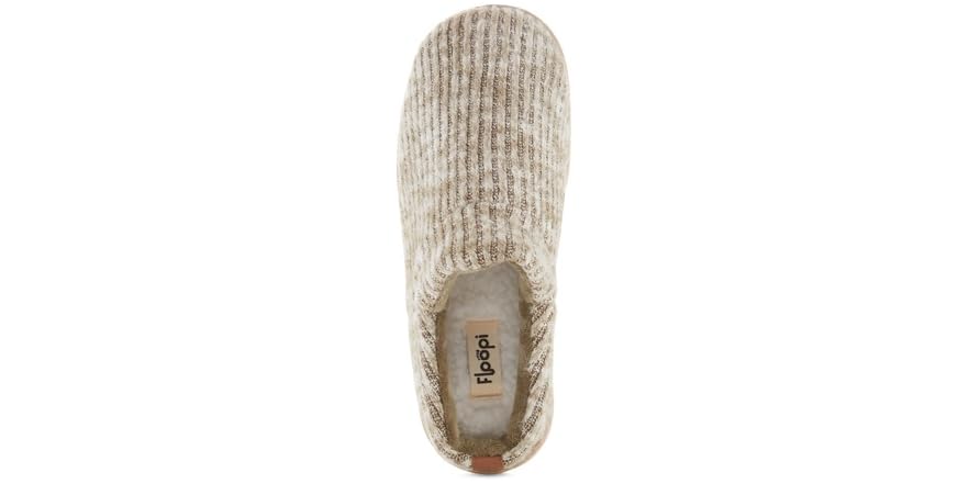 Grizzly Leather Trim Wool Felt Clog Slipper - Charcoal main image 1