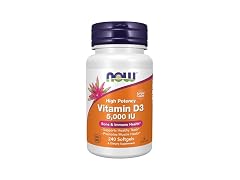 NOW Foods Vitamin D3 5000 IU 240 Softgels