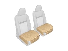 Motor Trend Seat Covers Faux Leather Beige Padded