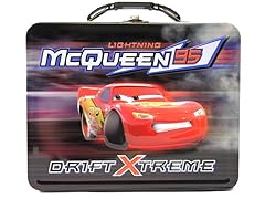 Disney Cars Mini Tin Lunch Tote, Black