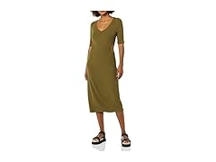 Amazon Essentials Womens Fine Rib Dress