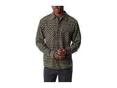 Bass Outdoor Men (M) Stretch Flannel Button Shirt