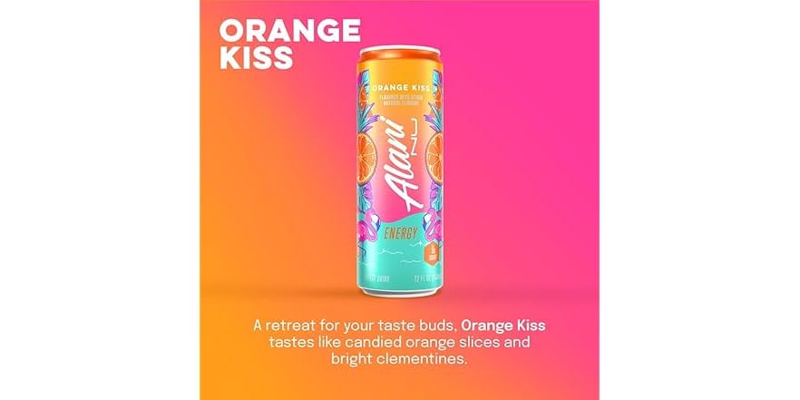Alani Nu Orange Kiss 12oz 24ct