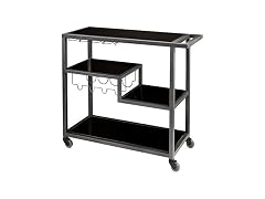 SEI Holly & Martin Zephs Bar Cart, Grey