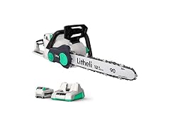 LiTHELi Battery Chainsaw 12", 40V Cordless Chainsaw