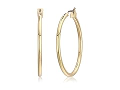 Napier Womens Medium Hoop Earrings