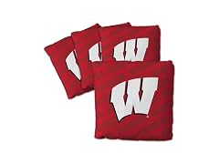 WISCONSIN BADGERS NCAA Cornhole Bags Set