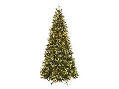 National Tree Company 9 ft. Pre-Lit Charleston Pine Tree