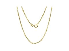 JEWELHEART 14K Real Gold Bead Station