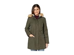 Levi's Coated Cotton Parka with Sherpa