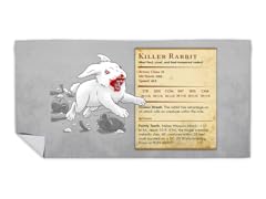 Monster Manual - Killer Rabbit Beach Towel
