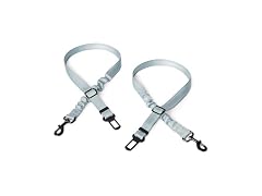 Amazon Basics Reflective Dog Seat Belt with Travel Bowl