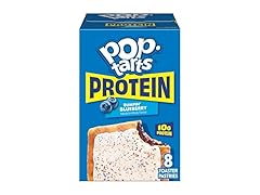 8CT Pop-Tarts Protein Toaster Pastries, Blueberry