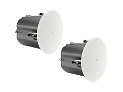 (NEW) JBL Professional JBL-Control 447C/T 6.5" Two-Way, Coaxial,75 Watt, in-Ceiling Speaker (PAIR)